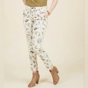 ModCloth Animal Print Pants
